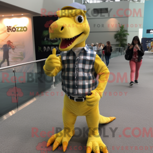 Mascot character of a Lemon...