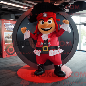 Mascot character of a Red...