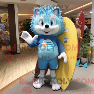 Mascot karakter van een...