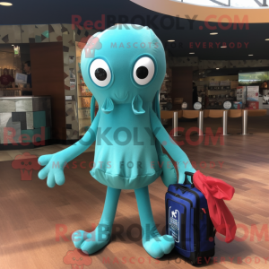 Postava maskota Teal...