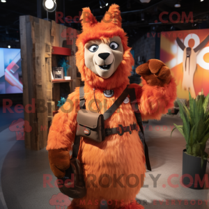Postava maskota Rust Llama...