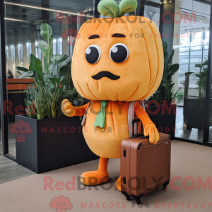 Maskot-karakter af en...