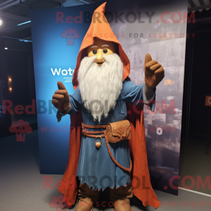Maskotfigur af en Rust...