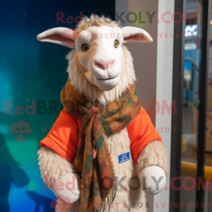 Mascot character of a Goat...