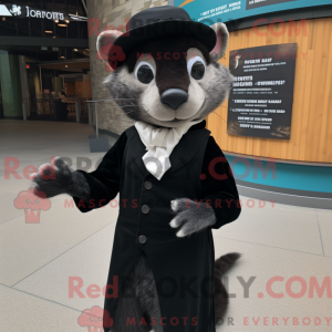 Mascot character of a Black...