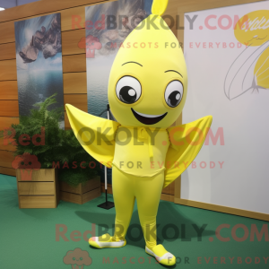 Mascot character of a Lemon...