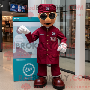 Mascot character of a...