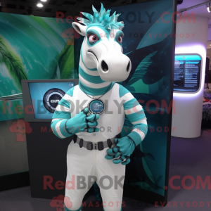 Maskot karakter af en...