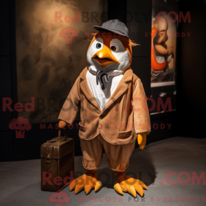 Mascot character of a Rust...