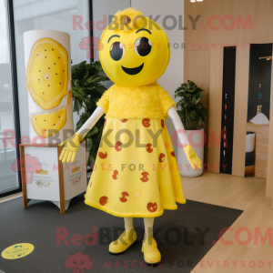 Mascot character of a Lemon...