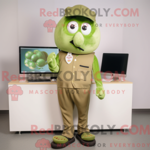 Postava maskota Olive...