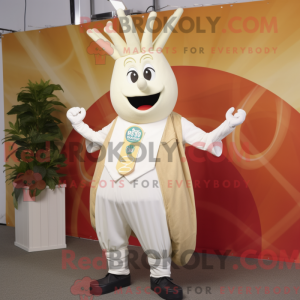Mascot character of a Cream...