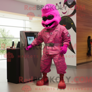 Mascot character of a...
