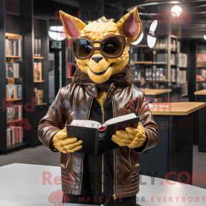 Maskottchen-Charakter eines...