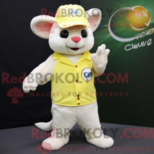 Personagem de máscara de...