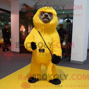 Mascot character of a...