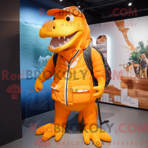 Maskot karakter af en...
