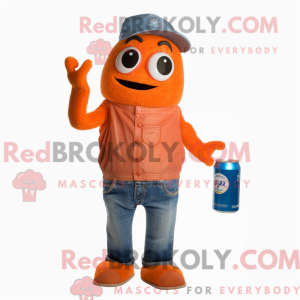 Mascot karakter van een...