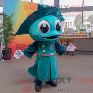 Mascottefiguur van een...