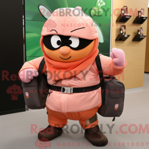 Mascot karakter van een...