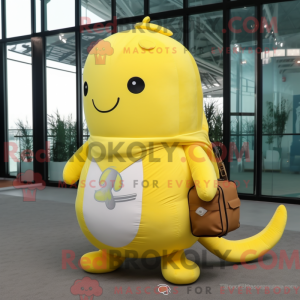 Mascot character of a Lemon...