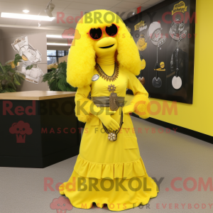 Mascot character of a...