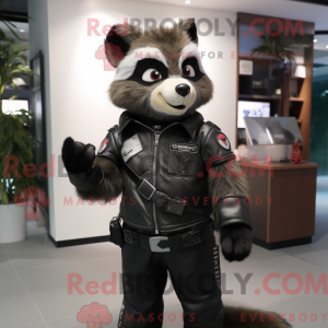Mascot character of a Black...