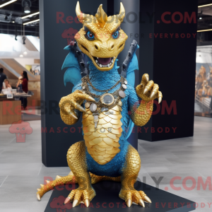 Mascottekarakter van een...