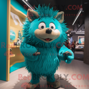 Mascot karakter van een...