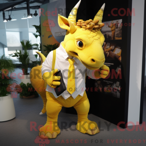 Mascot character of a...