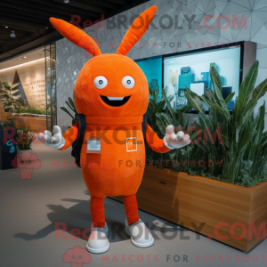 Mascot character of a Rust...