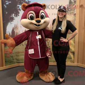 Mascot character of a...