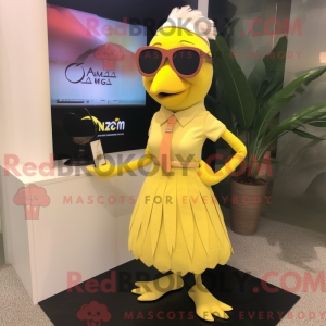 Personnage mascotte d un...
