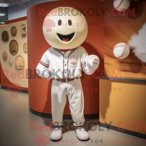 Mascot character of a Cream...