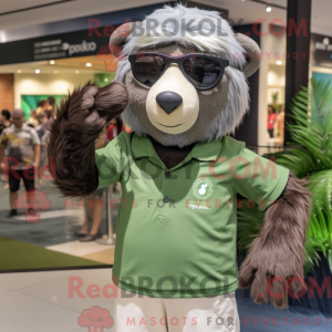 Mascot karakter van een...