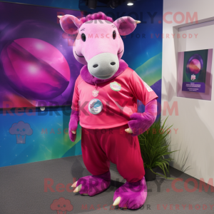 Mascot character of a...