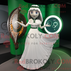 Mascot character of a White...
