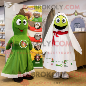 Mascot character of a Olive...