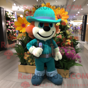 Maskottchen-Charakter eines...
