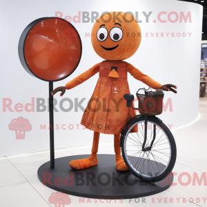Mascot character of a Rust...