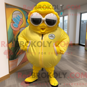 Mascot character of a...
