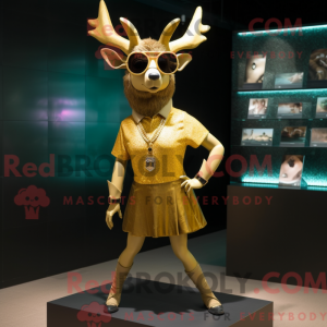 Mascot character of a Gold...