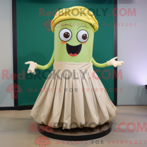 Mascot character of a Olive...