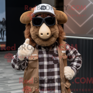 Mascottekarakter van een...