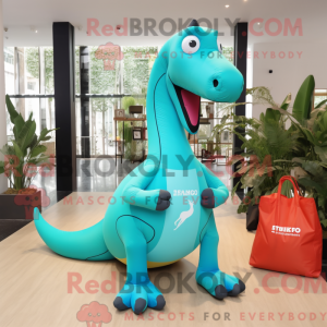 Mascot karakter van een...