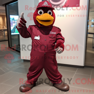 Mascot character of a...
