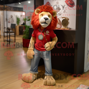 Mascottekarakter van een...