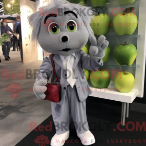 Mascot character of a Gray...