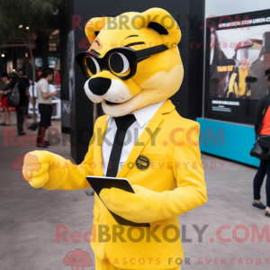 Mascottekarakter van een...