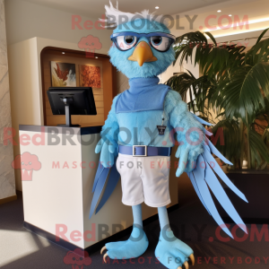 Mascot karakter van een...
